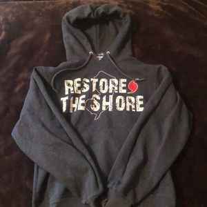 Restore the shore hoodie
